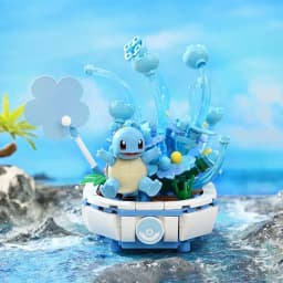 Keeppley Pokémon Series Building Blocks Bulbasaur Blastoise Venusaur Charmander Assembled Model Toys Ornaments Gifts