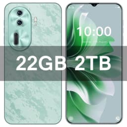 2025 New Reno11 Pro 6.8HD Original Smart Dual Card 6800mAh Battery Facial Recognition Function Global Edition