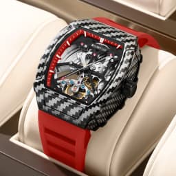 Fully Automatic Skeleton Mechanical Watch, Fashionable Personality, Luxury Hot Men's Watch, Casual Business Watch