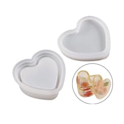 DIY Crystal Epoxy Resin Jar Mold Storage Box Lid Silicone Mould for DIY Jewelry Making Candy Box Container Casting Tool