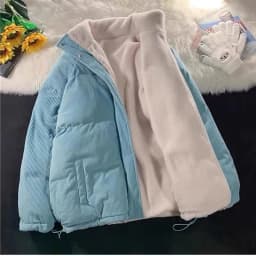 Winter Lamb Wool Coat Women Parkas Double Sided Corduroy Coat Plush Thick Warm Cotton Jacket Female Outerwear Short Jackets 2755