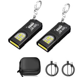 USB Rechargeable Torch With Pen Clip Powerful Mini Outdoor Working Lantern With Magnetic Portable Keychain LED COB Flashlight