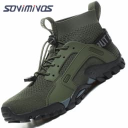 Water Shoes for Men Quick-Dry Aqua Shoes Men's Hiking Shoes Lightweight Water Sports Shoes for Swimming Fishing Kayaking