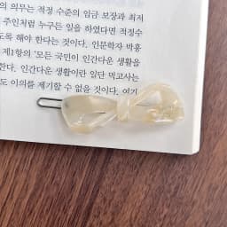 Exquisite high-end feeling ~ South Korea France small bow hair clip, French bangs clip short hair side clip