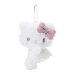 Cute Hello Kitty angel devil Gothic Y2K bow wing plush doll bag pendant soft hair jewelry girl birthday gift