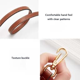 New Colors Pomegranate Leather Shoulder Strap for Longchamp Mini Bag Durable Fashion Bag Strap Modification Bag Accessories