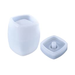 Aromatherapy Bottle Silicone Mold Lotion Dispenser Pump Bottle Resin Mold Large Jar Pump Straw Aroma Core for DIY Craft