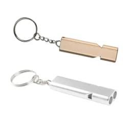 1-3PC Dual Frequency Survival Whistle Flat Metal Whistle for Outdoor Hiking Climbing Emergence Whistle Tools
