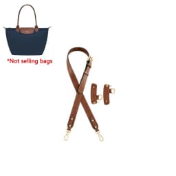 Leather Bag Shoulder Strap For Longchamp M Durable Gift Bag Modification Without Punching Strap Bag Accessories