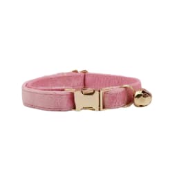 Personalized Collar for Cat Kitten Collar Velvet Puppy Small Dogs Collars Customized Engraving Name Cat Necklace with Bell Bow