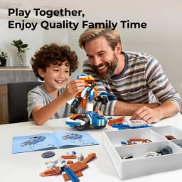 Apitor Robot Building Kit, 12-in-1 Programmable APP Remote Control RC Car, STEM Robotics Coding Set, Educational Birthday Gifts