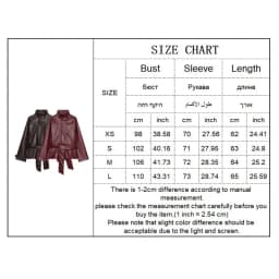 Guobioziy 2026 Autumn Slim Fit PU Leather Jacket Women Belted Waist Stand Collar Coat For Elegant Office Lady Work Wear
