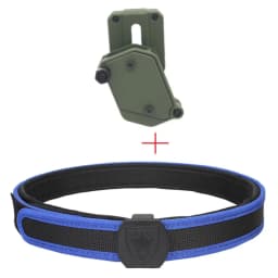 VULPO IPSC Belt & Left Right Speed Magazine Pouch Set Airsoft Competition Shooting Belt And Multi-Angle Rotation Mag Pouch