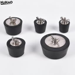 1PCS Pool Winterizing Plug Premium 1" To 2.5",PVC/Steel Expansion Pipe Plug,Swimming Pool Winter Expansion Plugs With SS Screw