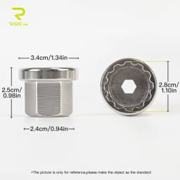 RRSkit Bicycle Cassette Lockring Tool For Shimano XTR M9200 M8200 9-45T 9T Flywheel Disassembly Assembly Lock Ring Tool