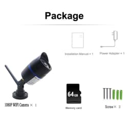 1080P 5MP Security Protection Wifi Camera Video Surveillance HD Wireless Cctv IP Waterproof Audio Infrared ONVIF JIENUO