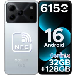DOOGEE Note56 Pro Smartphone Android 16 32GB+128GB 6150mAh Battery 6.56'' 90Hz Screen Gemini AI NFC Widevine L1 Cell Phone