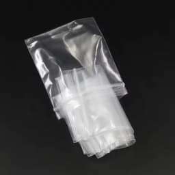100pcs/bag 5*7/6*8/7*10/8*12/10*15/12*17cm Zipped Lock Reclosable Plastic Poly Clear Bags Bulk Jewelry Craft Accessory Packaging