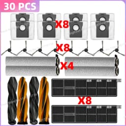 Fit For Dreame Aqua10 Ultra Roller/10 Roller AE/10S Roller AE, Aqua20 Ultra Roller/ Aqua20 Pro Ultra Roller Brush Bag Filter Mop