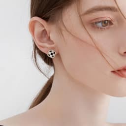 25 Styles New Acetat Black White Stripe Round Drop Earrings For Women Double Layers Triangle Square Leaf Heart Ear Jewelry