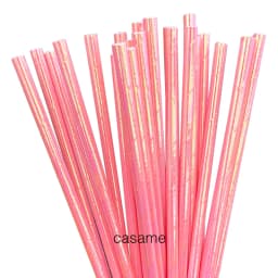 50pcs Panda Bamboo Paper Straws Birthday Party Wedding Decoration Straw Disposable Paper Drinking Straw Baby Shower