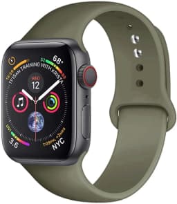 Strap For Apple Watch band 45mm 44mm 41mm 42mm 40mm 49mm 38mm Silicone correa bracelet iWatch series 9 8 5 4 3 8 6 SE 7 Ultra