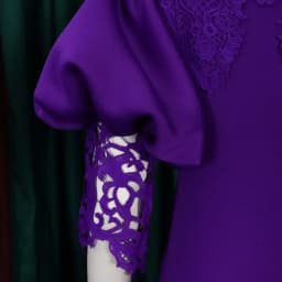 Elegant Dresses for Woman Off the Shoulder Lantern Sleeve Lace Patchwork Sheath Package Hips Ankle Length Luxury Birthday Dress