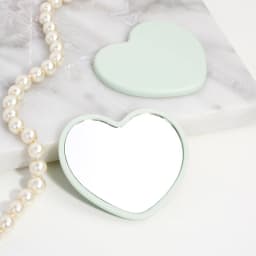 2-Face Makeup Mirror Square Portable Cute Girl'S Gift Hand Mini Mirror Pocket Double-Sided Makeup Mirror Compact Multiple Colors