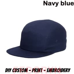 Fedoryn Custom Embroidery Flying Cap Cotton 5-panel Camping Hat Flat Brim Baseball Cap Design Print Skateboard Cap Wholesale