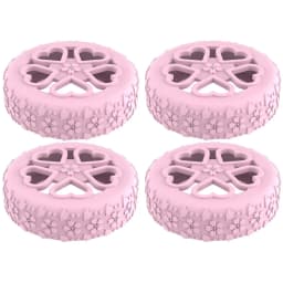 4PCS Premium Silicone Luggage Wheels Protector Covers Silent Shock-Proof Suitcase Wheels Cover Durable Trolley Box Casters Cover