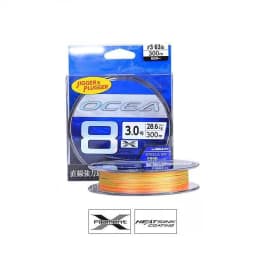 Ocea Jigger PE line EX 8 braid fishing line multifilament Fishing cord multi color orignal made in Japan 300m 400m 500m 600m 8#
