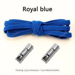 New Elastic Laces Sneakers Round Press Lock Shoelaces Without ties Kids Adult No Tie Shoelace Rubber Bands Shoes Accessories