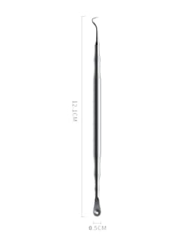 New 1pcs German Ultra-fine Cell Pimples Blackhead Whitehead Clip Beauty Salon Special Remove Acne Fat Particles Needle Tool