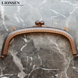 LIONSEN 16cm Arc Plastic Purse Frame Handle for Clutch Bag Handbag Accessories Making Kiss Clasp Lock 10 colors