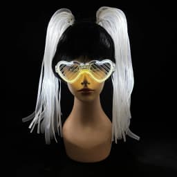 Disco Luminous Flashing Noodles Headband Light up Braid Headband Women Bar Club Night Show Headwear Supplies