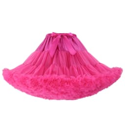 ARBXD Women Tutu Skirt Solid Fluffy Tulle Princess Ball Gown Pettiskirt Ladys Ballet Party Performance Dress for Women's Clothes