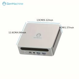 Genmachine AMD Ryzen 7 7840HS MINI PC 8 Core 16 Thread 3.6-5.1GHz 75W Windows 11 LPDDR5 32G 6400Mhz WIFI6 BT5.2 pc game