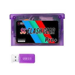 SCFW V1.5 Mini SC Card 1000+ in 1 Flash GBA Card For GBA GBC GB NES with Adapter With 8G TF Card Game Console Accessories