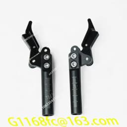 1 Pair High-quality Aluminum Alloy Accessories New Rehabilitation Products Accessories Sports Wheelchair Brakes 100%
