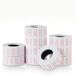 Retail One Roll Paper Colored Adhesive Price Sticker Price Label Refill for MX-5500 Price Tag Gun Lableller Counter Accessories