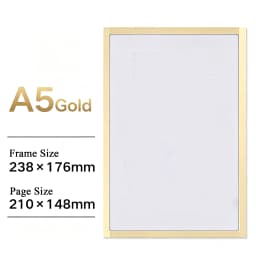 3pcs Magnetic Display Frame Sticker A5 A4 Magnet Picture Photo Wall Frame Stickers