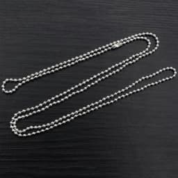5pcs 1.5 2.0 2.4mm Length 65cm Gold Bronze Silver Colors Plated Ball Beads Chain Necklace Bead Connector For Charms Base Tray
