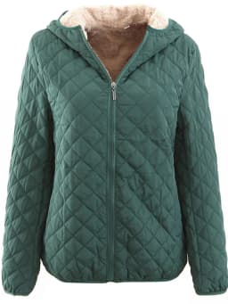 2025 Autumn Winter 10 Color Women Basic Jackets Coat Female Zipper Fleece Women Cloths Loose Parkas Quality Parkas Winter Jacket