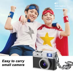 Magecam Retro Digital Camera 1080P Video Recorder LED Fill Light 0.96 Inch IPS Screen Portable Mini Digital Camera