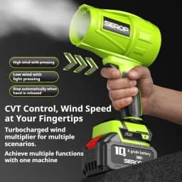 Labor-saving Handheld Jet Blower Fan Industrial Powerful Large Vacuum Cleaner Convenient Dust Cleaning Leaf Blowing Snow Removal