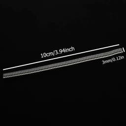 10cm Ring Size Reducer Tools Spiral Spring Based Rings Adjust Invisible Transparent Tightener Resizing Tool Jewelry Guard