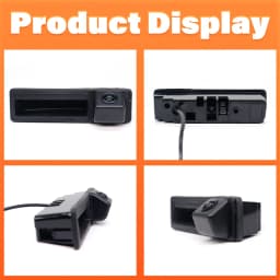 Backup Camera For Audi A5 S5 RS5 Cabriolet B8 8T 2009~2017 HD CCD Night Vision Car Rear Trunk Handle Reversing Rear View Camera
