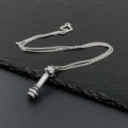 TXQSABER Mini Lightsaber Necklace Pendant for Obi Wan Kenobi Luke Skywalker Parts Display Saber Sword Metal Keychain Accessories