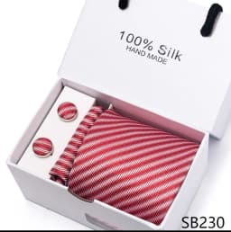 Classic Style 65 Colors Sales Silk Tie Handkerchief Cufflink Set Men Necktie Box Solid Color Sky Blue Fit Wedding Office Cravat