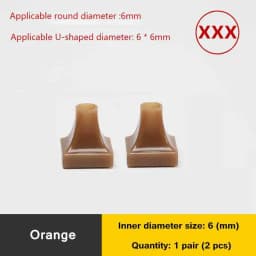 1 Pair Women High Heels Shoe Covers Square TPU/PVC Material Soft Damping Heel Protector Silencer Non-slip Heel Protector